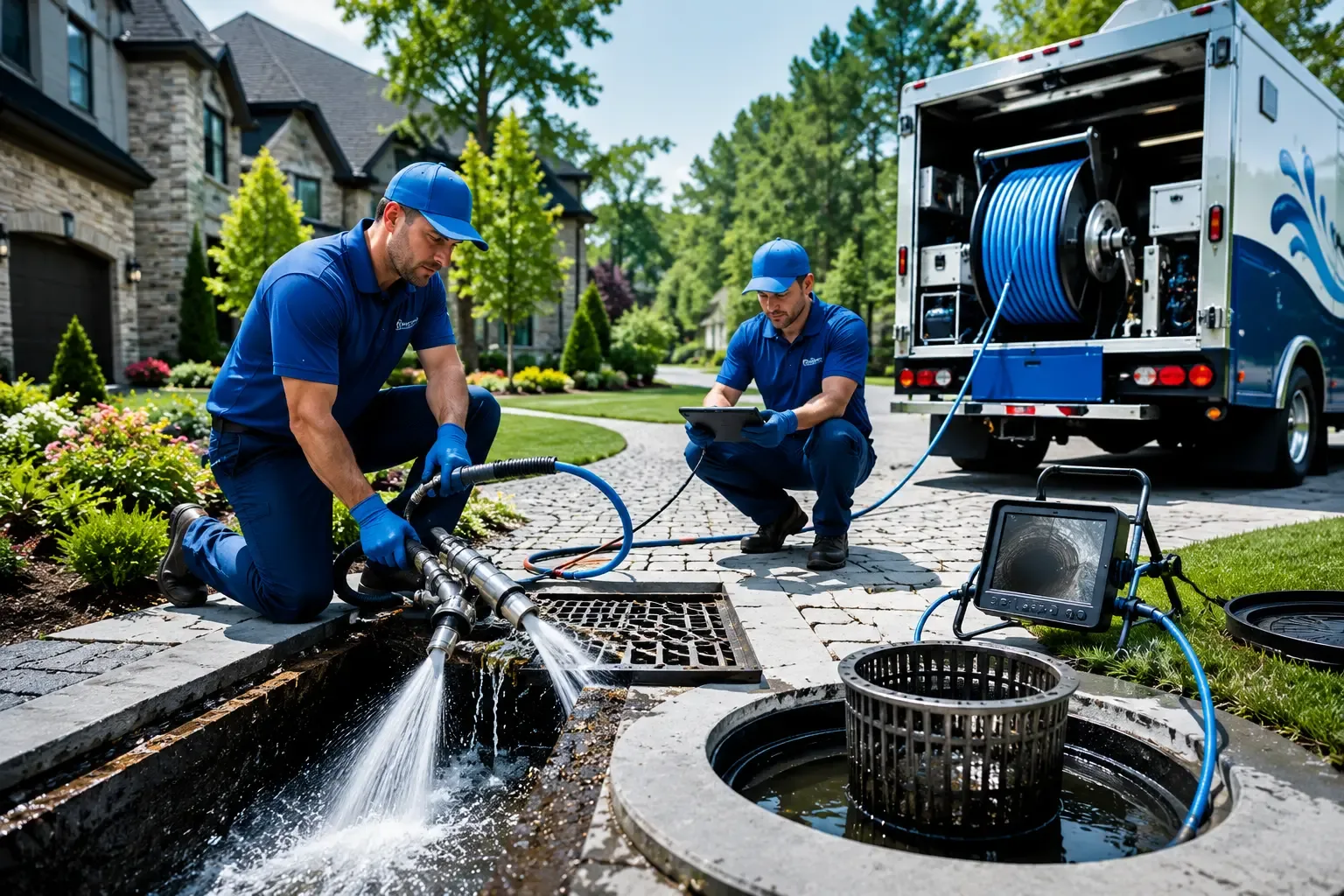 Local outdoor drain cleaning professionals in Rye, TX