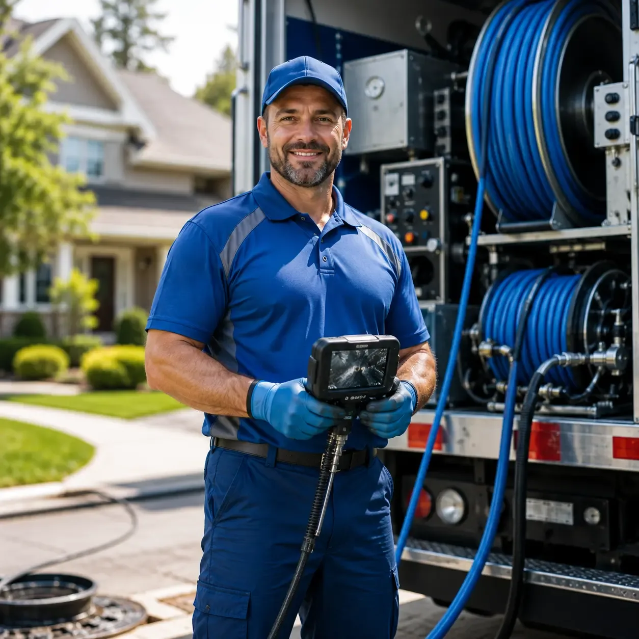 Local outdoor drain cleaning specialists in Rye, TX